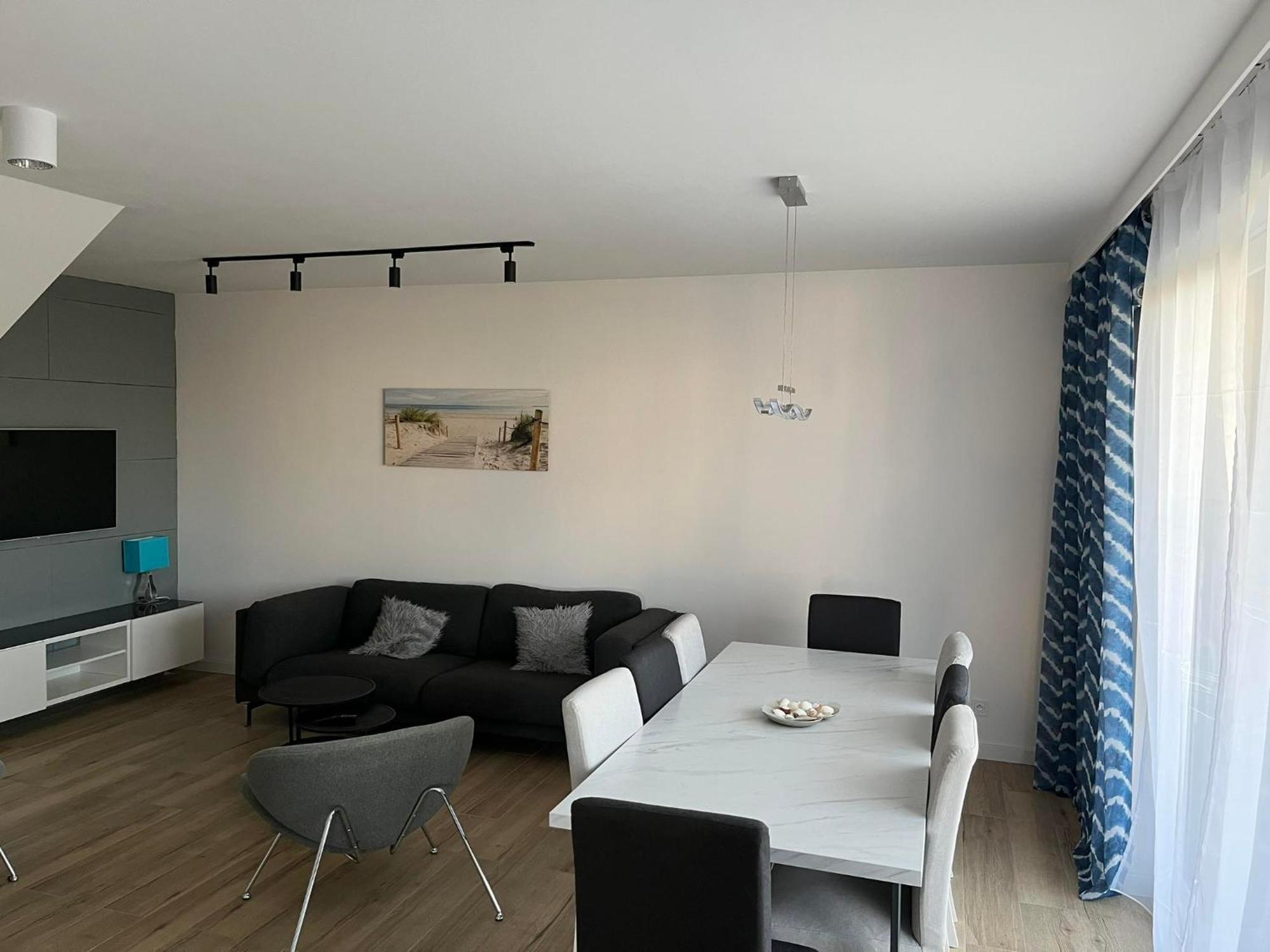 Apartament Błękitna Mewa Mosty Bagian luar foto